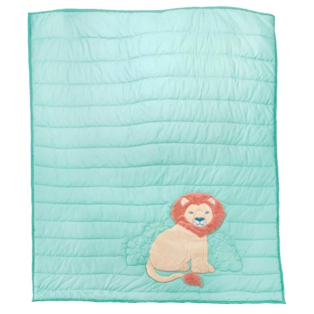 New Soft Landing Lion Animal Adventure Blanket 45"W X‎ 60"L